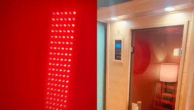 Image for Infrared Sauna & Red Light Therapy Combo